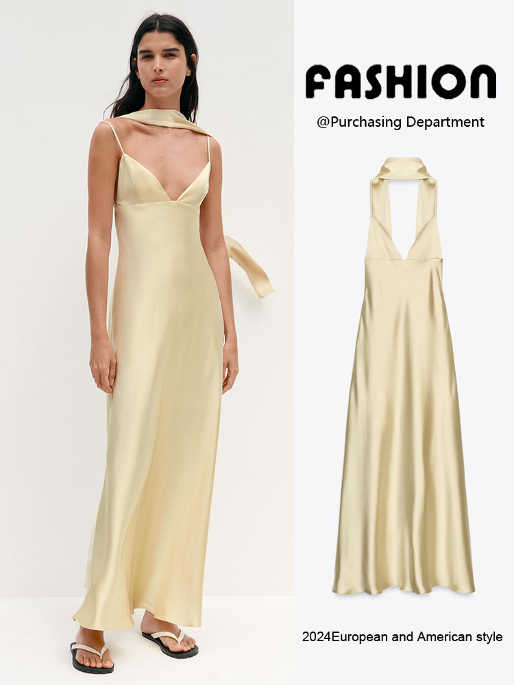 Summer Evenings Clothing - Novo Vestido de Noite de Cetim