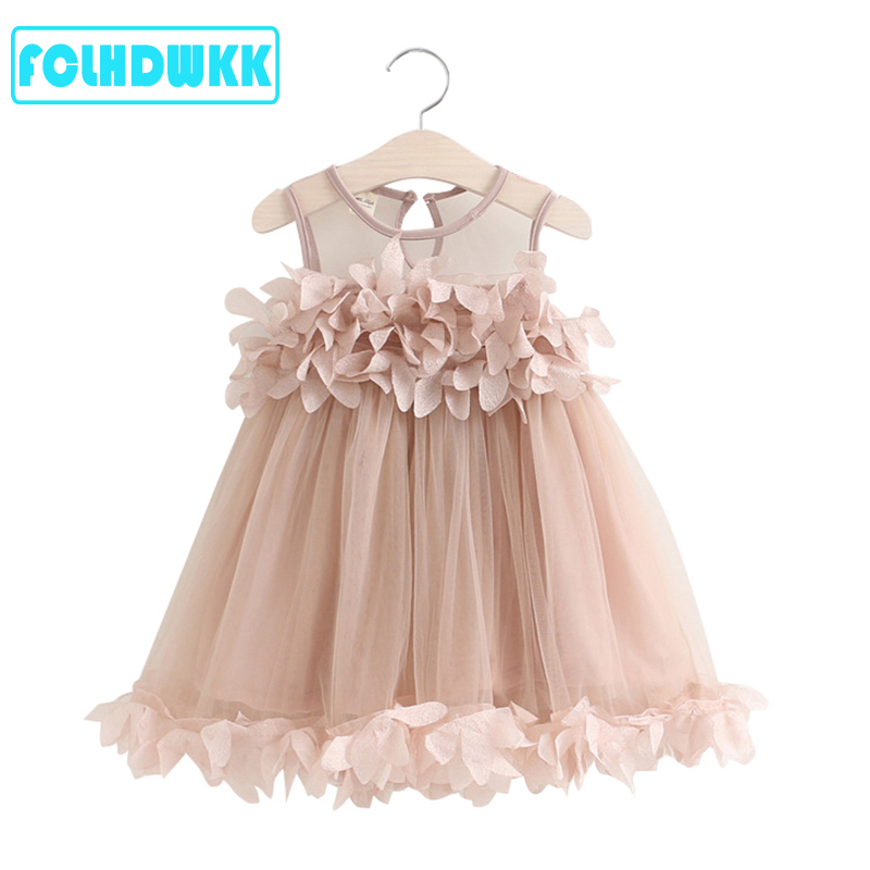 Summer Line Clothing Brand - Vestido de verão para meninas, fantasia