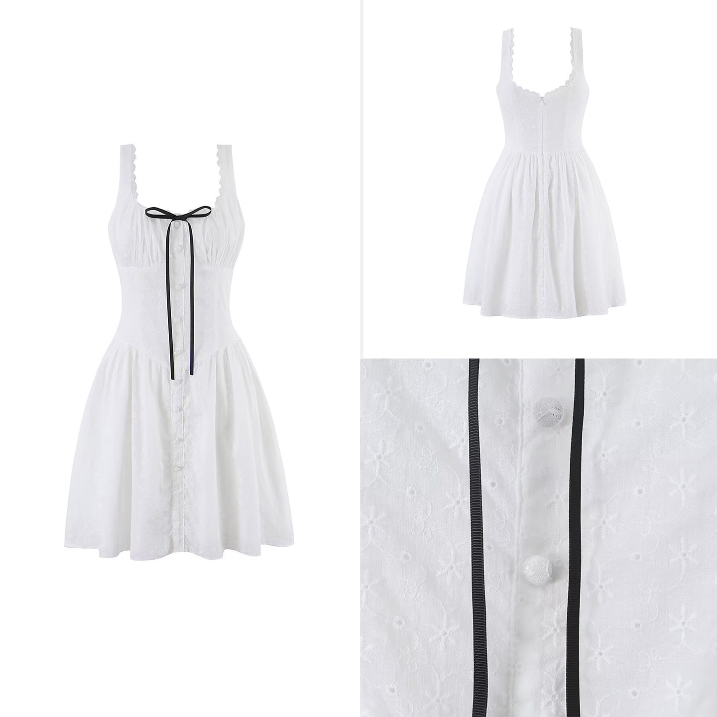 Summer Line Clothing Brand - Vestido Feminino Casual de Verão com