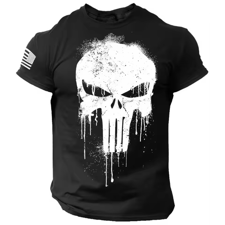 Summer Clothing Drop - Camiseta Masculina com Estampa 3D de
