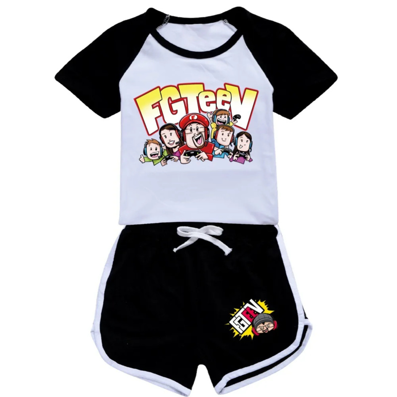 Summer Clothing Kids - Aiai 2025fgteeve crianças roupas meninos meninas