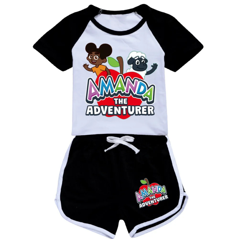 Summer Clothing Kids - Aiai 2025 moda meninas roupas amandaing