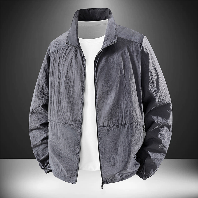 Yours Clothing Summer Jackets - Jaqueta Masculina Ultrafina de Secagem Rápida