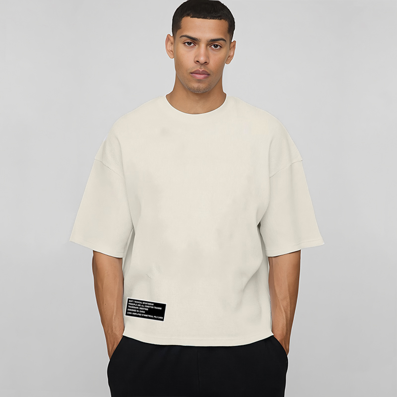 Oversized boxy ajuste ombros c - Summer Clothing Drop avaliação e preço