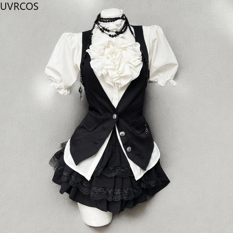 Y2k estética lolita estilo doc - Summer Clothing Aesthetic avaliação e preço