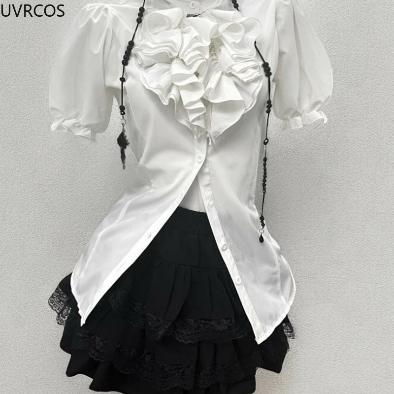 Y2k estética lolita estilo doc - Summer Clothing Aesthetic avaliação e preço