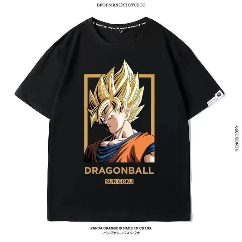 Camiseta de Algodão Dragon Bal - Japan Summer Festival Clothing avaliação e preço