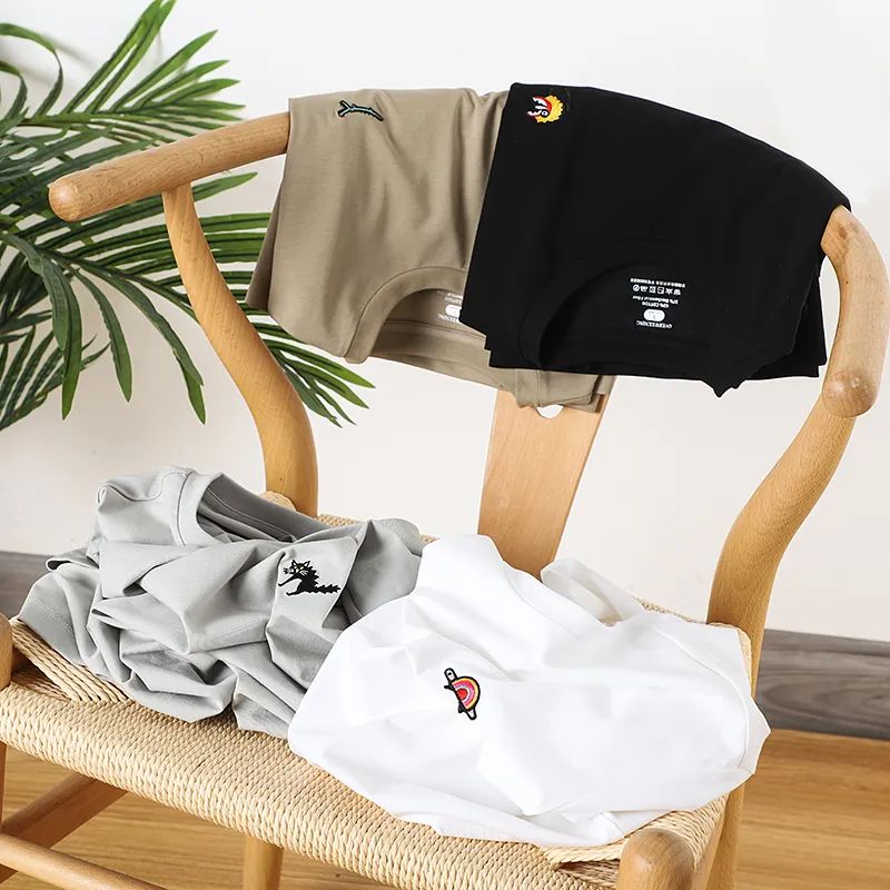 Camiseta Masculina de Algodão  - Summer Clothing Staples avaliação e preço
