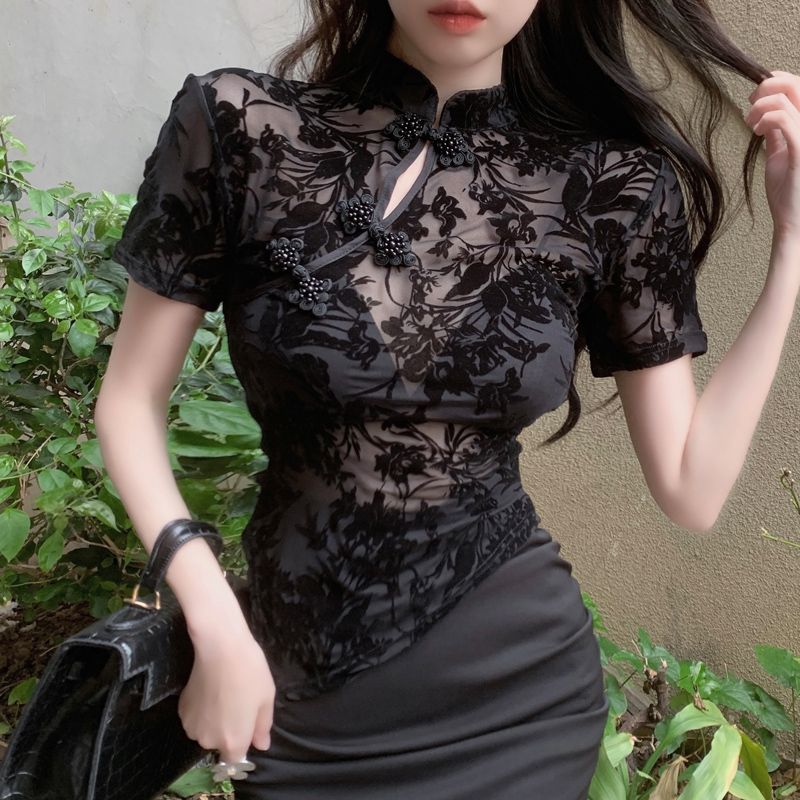 Estilo chinês camisas de verão - Summer Clothing Aesthetic avaliação e preço