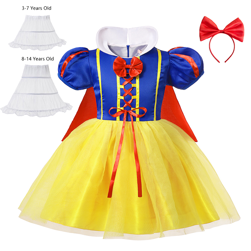 Fantasia de Princesa Branca de - Summer Clothing Kids avaliação e preço
