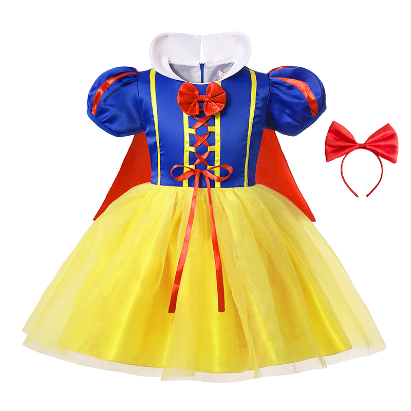 Fantasia de Princesa Branca de - Summer Clothing Kids avaliação e preço
