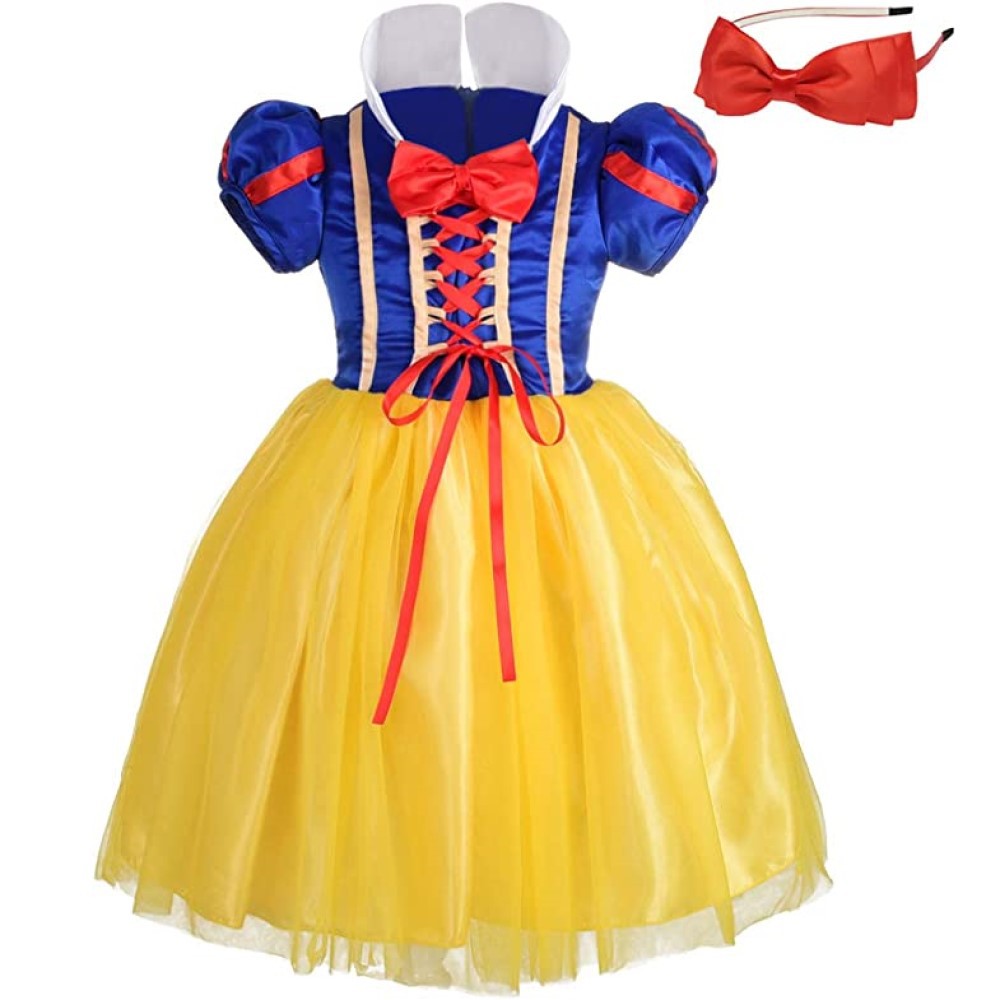 Fantasia de Princesa Branca de - Summer Clothing Kids avaliação e preço