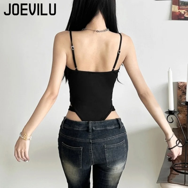 Y2k preto bodysuit feminino oc - Summer Clothing Aesthetic avaliação e preço