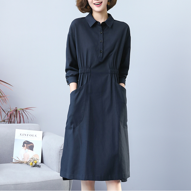 Vestido Midi Casual de Algodão - Summer Line Clothing Brand avaliação e preço