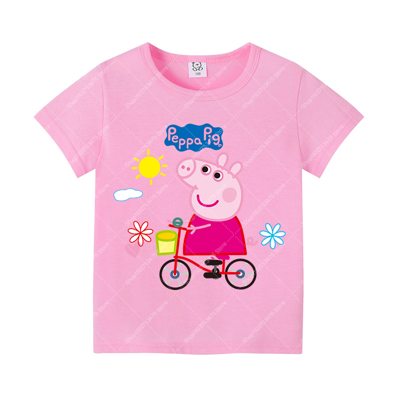 Camiseta de Algodão Fofa para  - Summer Clothing Kids avaliação e preço