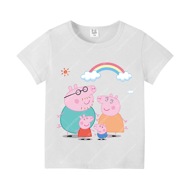 Camiseta de Algodão Fofa para  - Summer Clothing Kids avaliação e preço