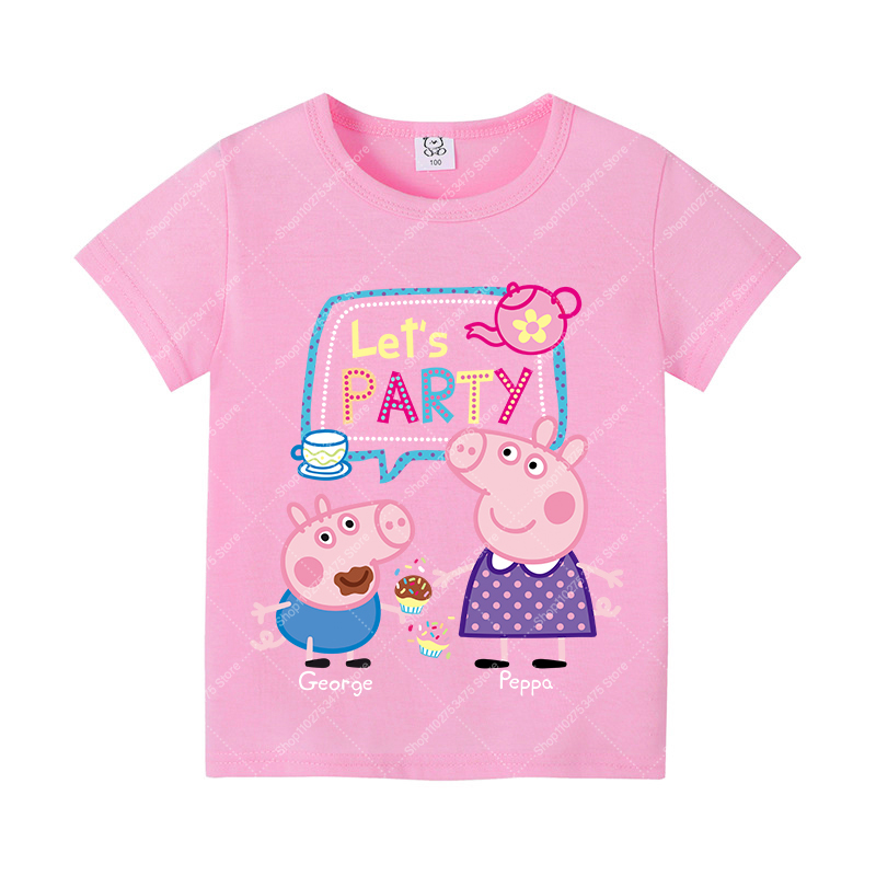 Camiseta de Algodão Fofa para  - Summer Clothing Kids avaliação e preço