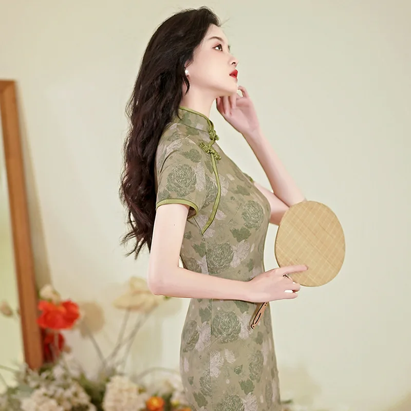 Yourqipao verão melhorado cheo - Summer Evenings Clothing avaliação e preço