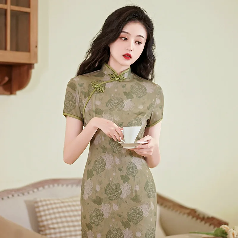 Yourqipao verão melhorado cheo - Summer Evenings Clothing avaliação e preço