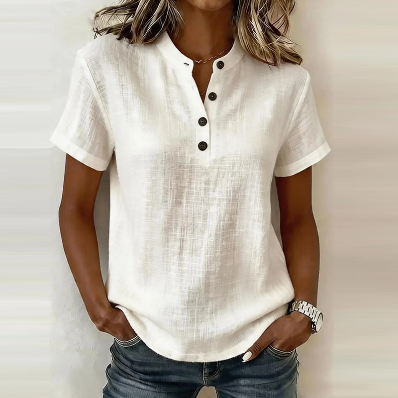 Blusas Básicas de Verão com Ma - Summer Clothing Men Linen avaliação e preço