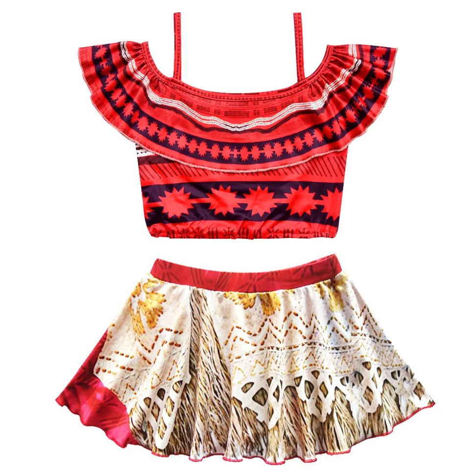 Verão fada princesa moana cosp - Summer Clothing Kids avaliação e preço