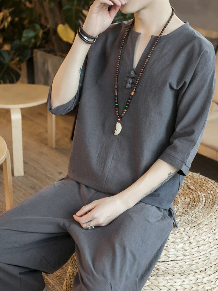 Novo Conjunto Masculino de Cam - Summer Clothing Staples avaliação e preço