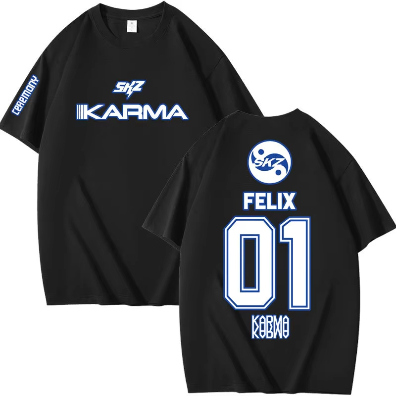 Popular kpop karma manga curta - Summer Clothing Aesthetic avaliação e preço