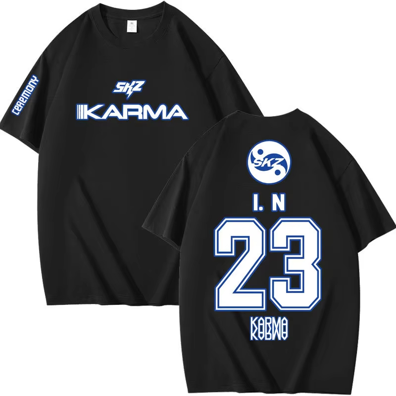 Popular kpop karma manga curta - Summer Clothing Aesthetic avaliação e preço
