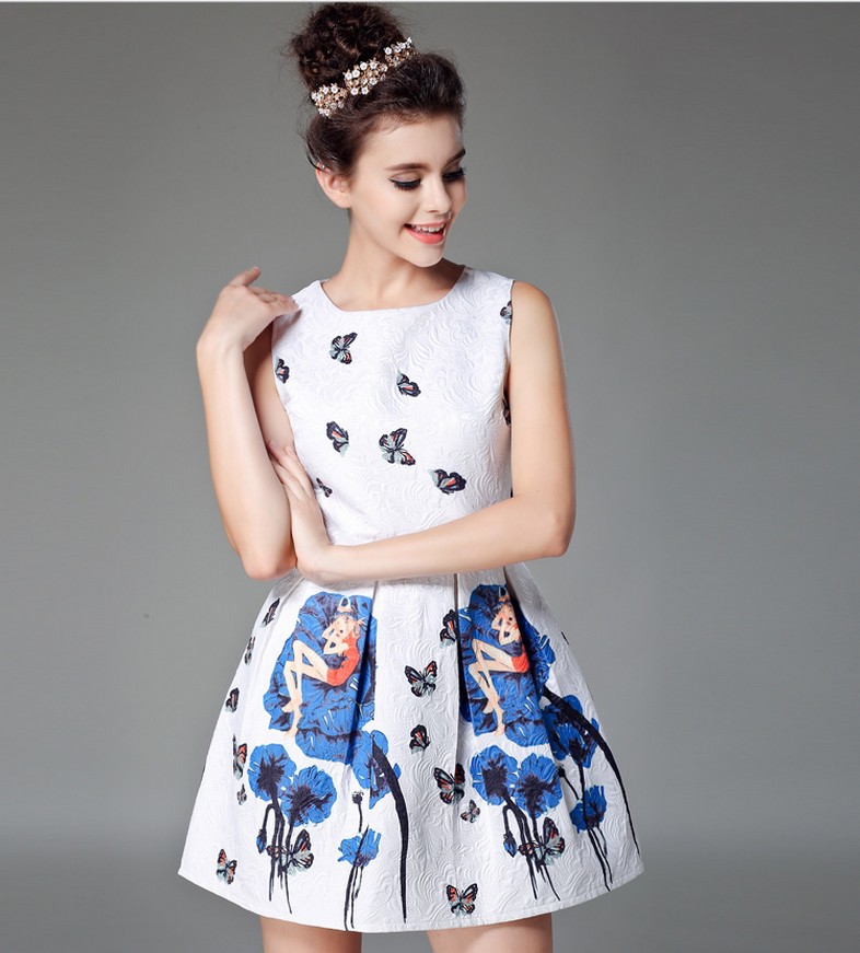 2022 vestido de verão das mulh - Summer Line Clothing Brand avaliação e preço